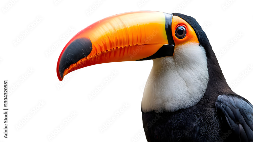 toucan isolated on white background toucan isolated on white background