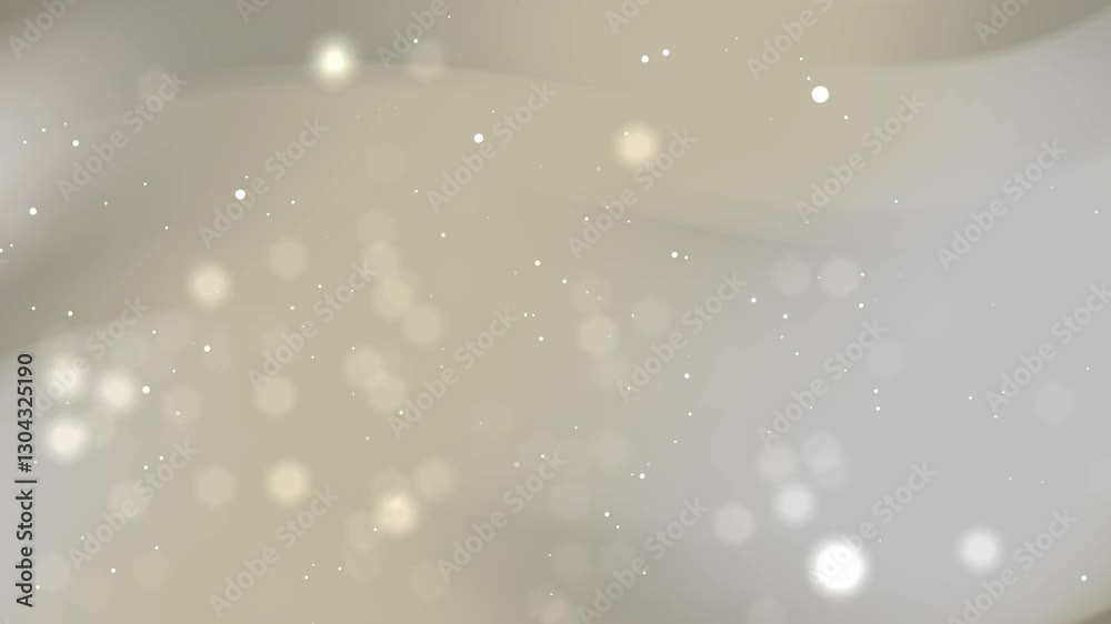 Light beige background with white and yellow bokeh. Suitable for luxury branding, wedding invitations, and elegant design projects.