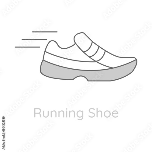 Running and Endurance – Shoe Representing Speed and Cardiovascular Health