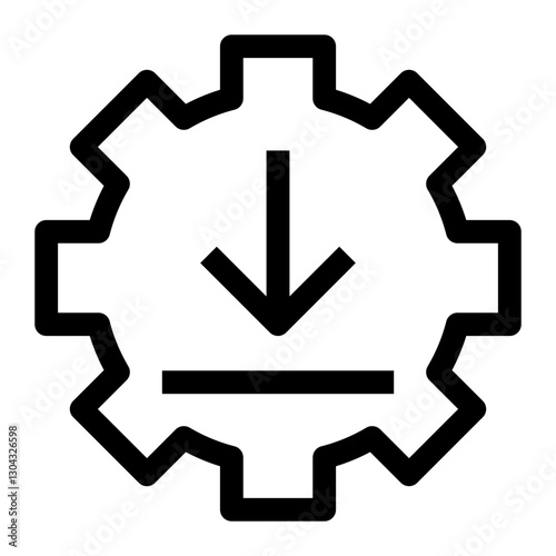 web and seo thin icon