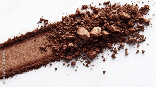 A symphony of warm brown hues, each a delicate whisper of finely ground powders, ready to transform and elevate.