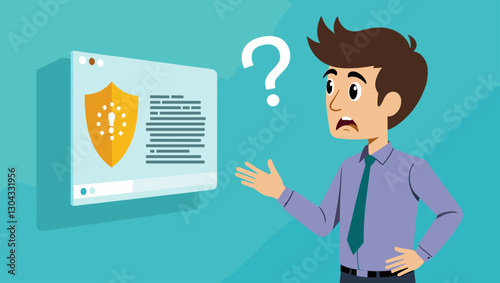 Confused User Trying to Remember Correct Password for Account Protection