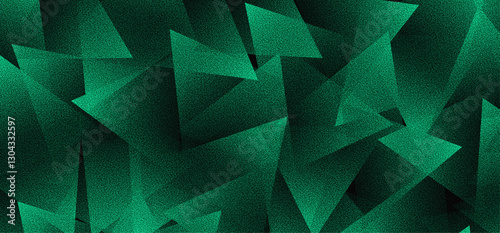 Grey triangle in black abstract background. Color gradient ombre blend. Line stripe. Bright light flash glow glitter neon metallic. Noise grain mesh. abstract background.