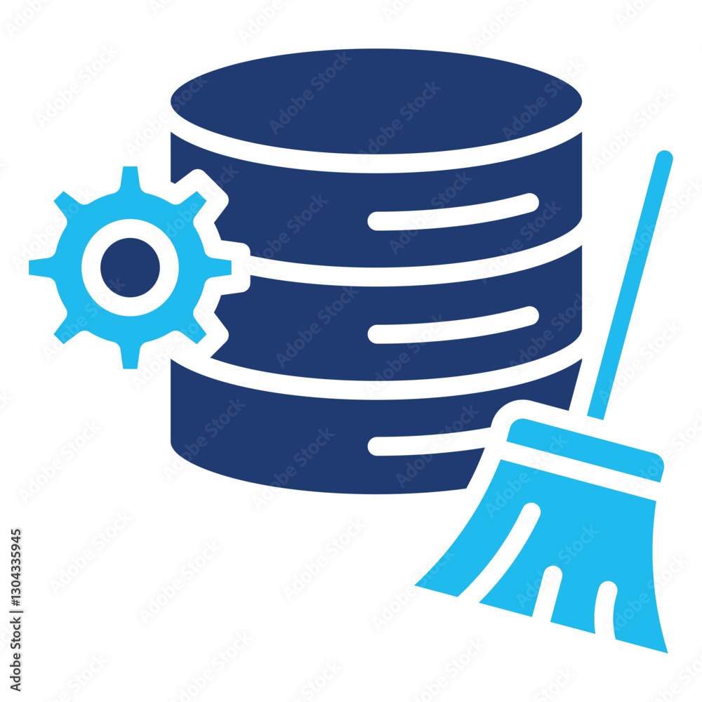 Data Cleansing Icon Data Cleansing Icon