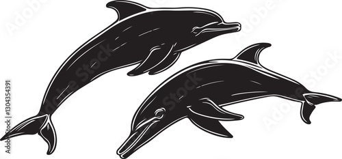 Graceful Aquatics: The Elegant Dance of Dolphins
