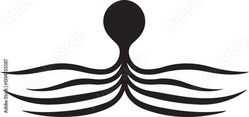 Mystical Abyss: The Enigmatic Silhouette of Cthulhu

