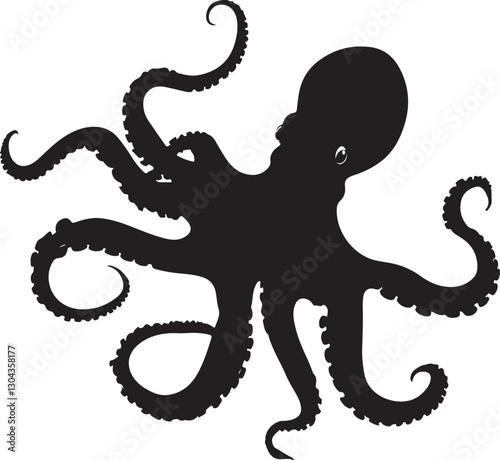 Mystical Abyss: The Enigmatic Silhouette of Cthulhu
