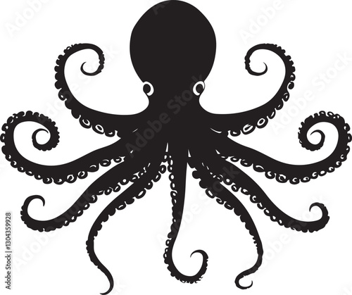 Mystical Abyss: The Enigmatic Silhouette of Cthulhu
