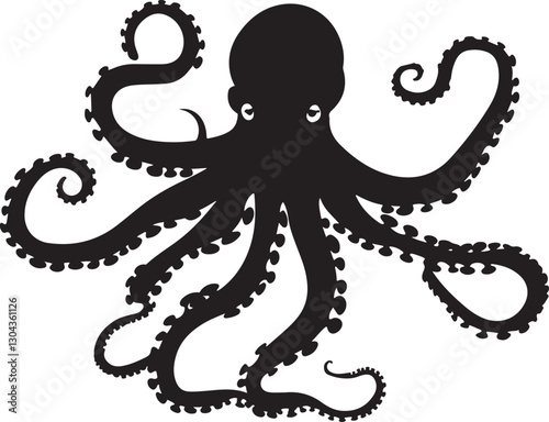 Mystical Abyss: The Enigmatic Silhouette of Cthulhu
