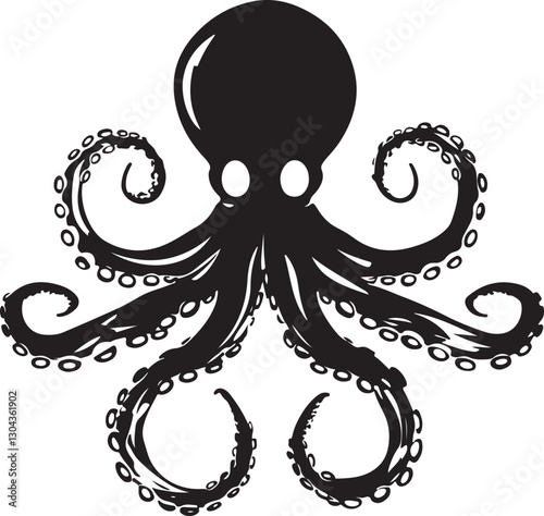 Mystical Abyss: The Enigmatic Silhouette of Cthulhu
