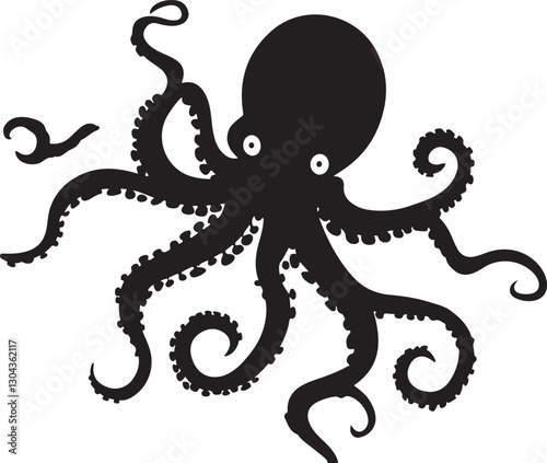 Mystical Abyss: The Enigmatic Silhouette of Cthulhu

