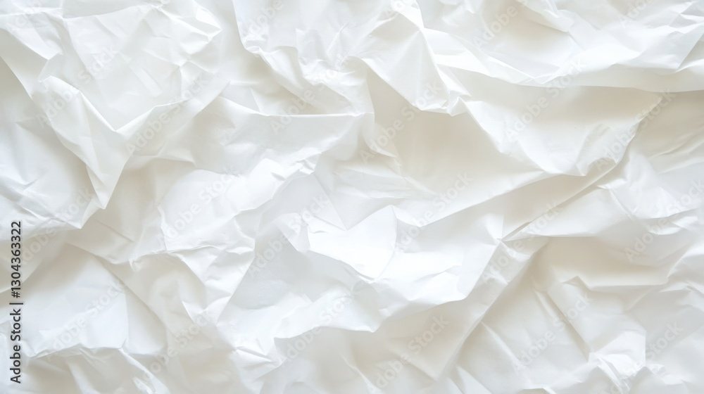 Obraz premium White tissue paper texture background