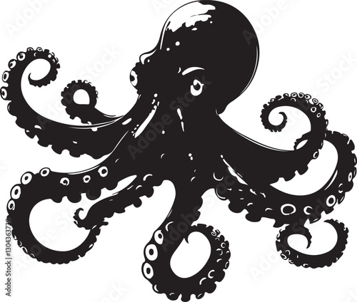 Mystical Abyss: The Enigmatic Silhouette of Cthulhu
