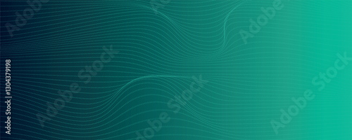 Digital technology speed connect blue green background, cyber nano information, abstract communication.
