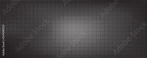 Basic halftone dots effect in black and white color. Halftone effect. Dot halftone. Black white halftone.Background with monochrome dotted texture. Polka dot pattern template. circle dot