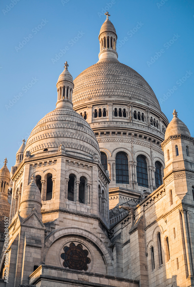 The Basilica of Sacre Cœur de Montmartre in Paris, France The Basilica of Sacre Cœur de Montmartre in Paris, France