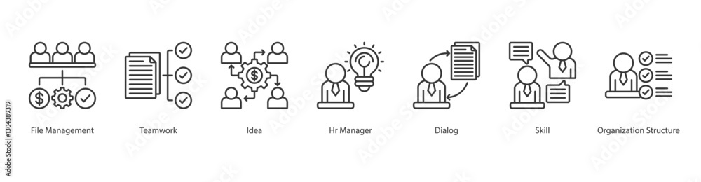 Workforce Planning Icon Sheet workflow, file management, teamwork, idea, hr manager, dialog, skill Workforce Planning Icon Sheet workflow, file management, teamwork, idea, hr manager, dialog, skill