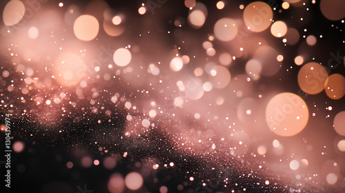 Mystical Purple Bokeh – Soft Glittering Particles