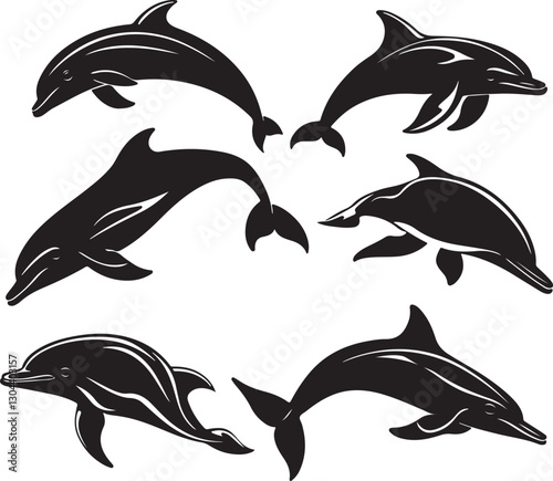 Graceful Aquatics: The Elegant Dance of Dolphins
