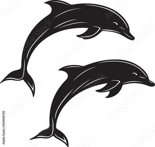 Graceful Aquatics: The Elegant Dance of Dolphins
