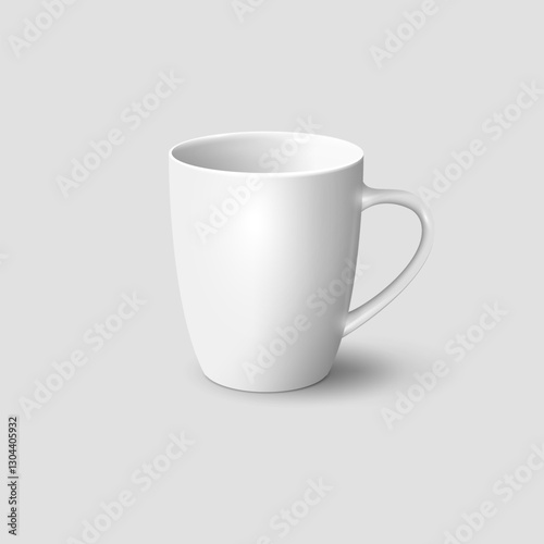 White Tea cup mockup, coffee mug mockup template