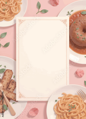 Food menu Perfect for Restaurants, Cafes, hotel, and Takeaway Menus template