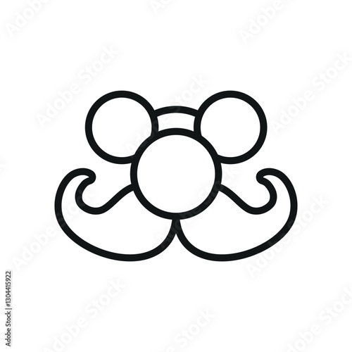 Clown nose icon symbolizes playful humor, ideal for April Fool's Day designs, circus themes, comedy events, and prank-related visuals.