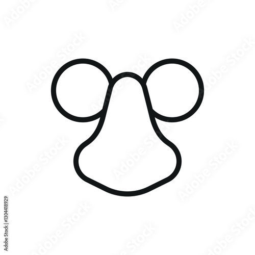 Clown nose icon symbolizes playful humor, ideal for April Fool's Day designs, circus themes, comedy events, and prank-related visuals.