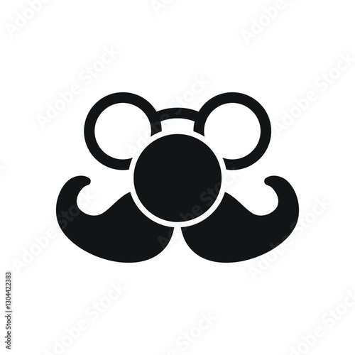 Clown nose icon symbolizes playful humor, ideal for April Fool's Day designs, circus themes, comedy events, and prank-related visuals.
