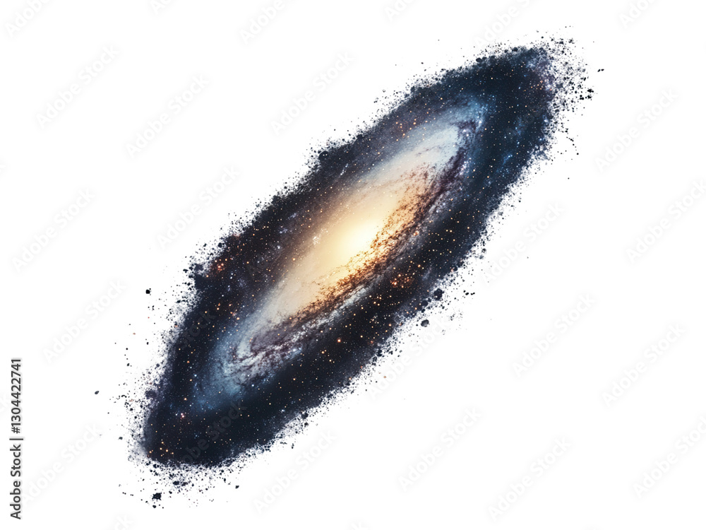 Fototapeta premium milky way galaxy