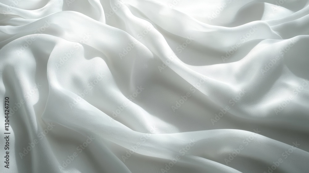 Obraz premium A pristine white t-shirt, a blank canvas for your creative expression, ready to showcase your brand, message, or artwork.