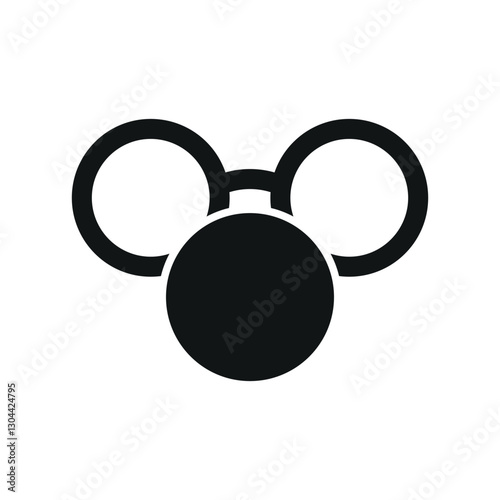 Clown nose icon symbolizes playful humor, ideal for April Fool's Day designs, circus themes, comedy events, and prank-related visuals.