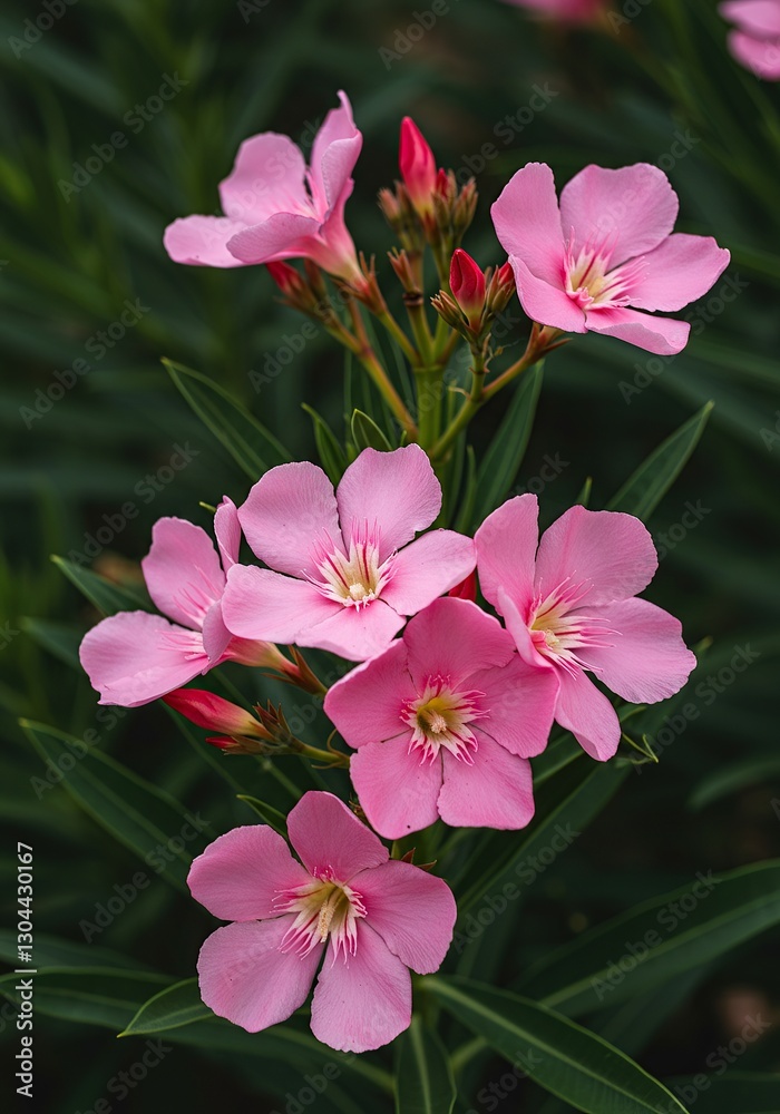 Fototapeta premium pink flowers in the garden