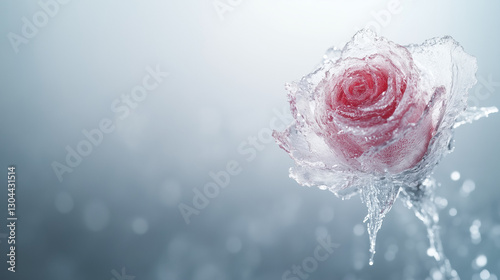 Rose's Aqueous Embrace: Cap...