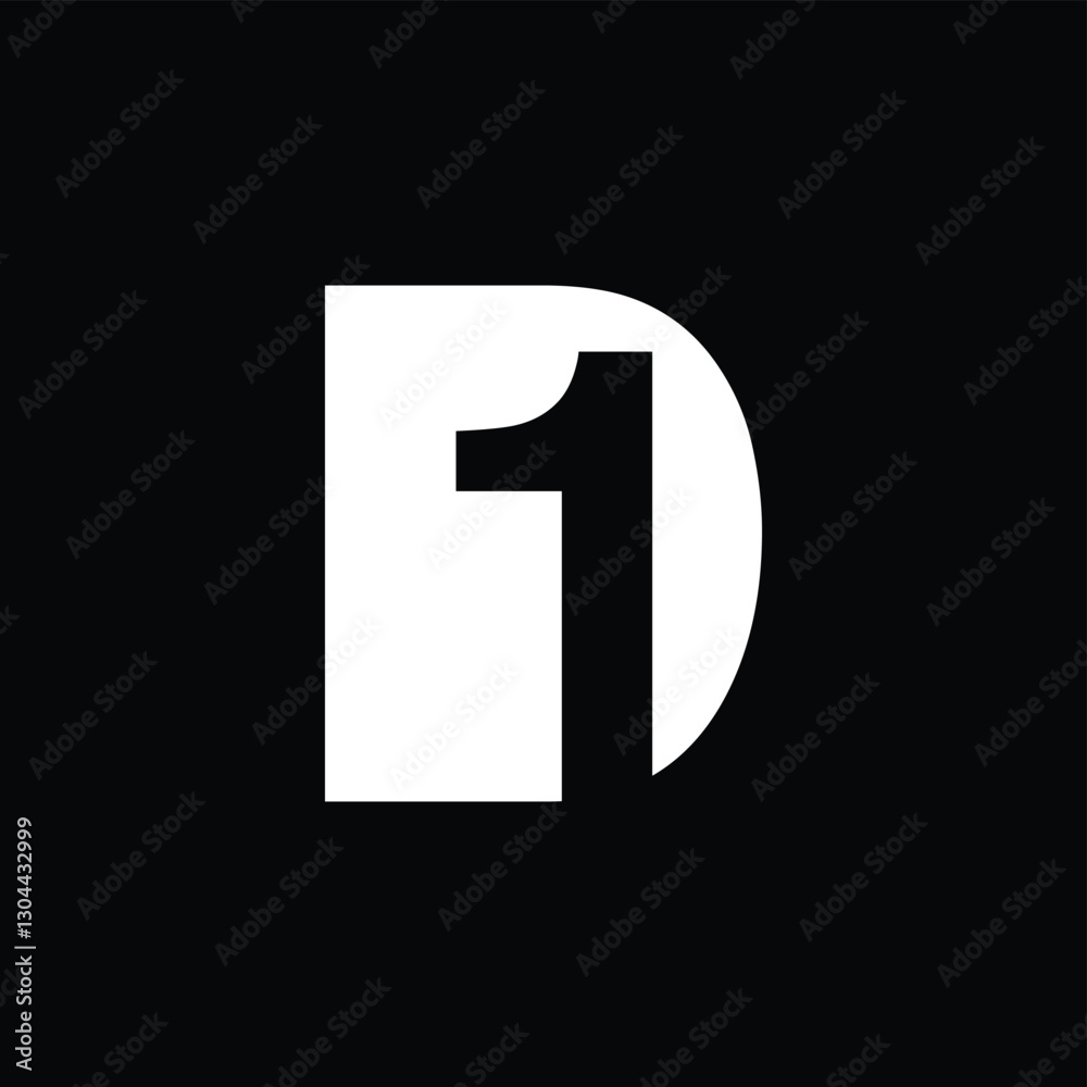 Letter D Number 1 Letter D Number 1