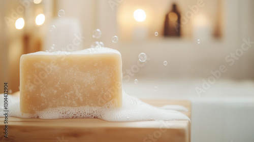 Soap in spa bathroom: This ...