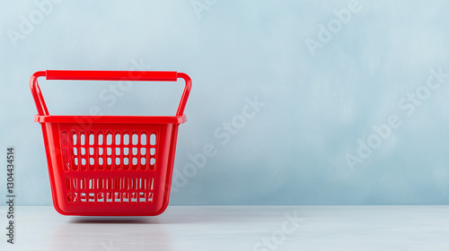 Shopping Basket on the Tabl...