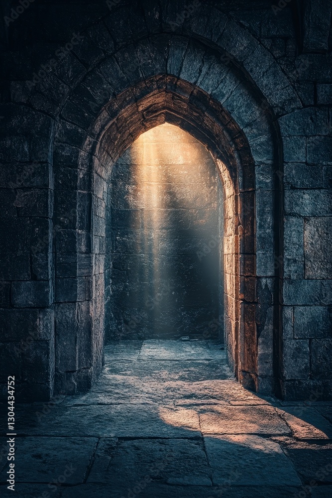 Fototapeta premium Light Through Ancient Archway