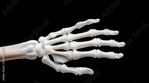 Human Hand Skeleton: A deta...