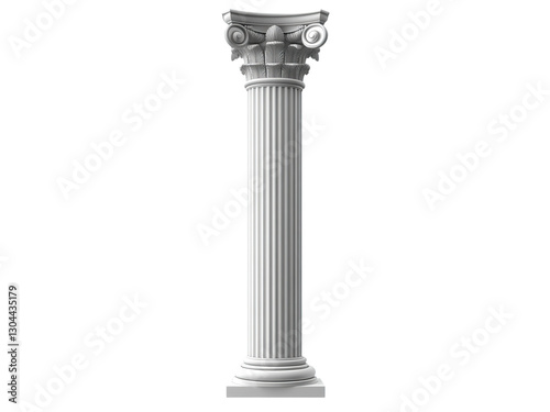 sleek doric column design