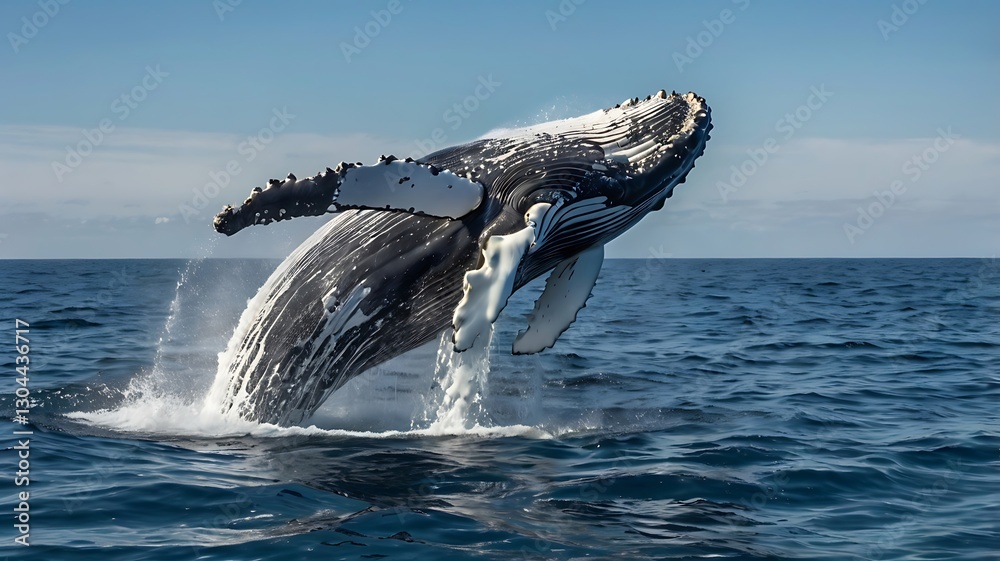 Obraz premium humpback whale tail