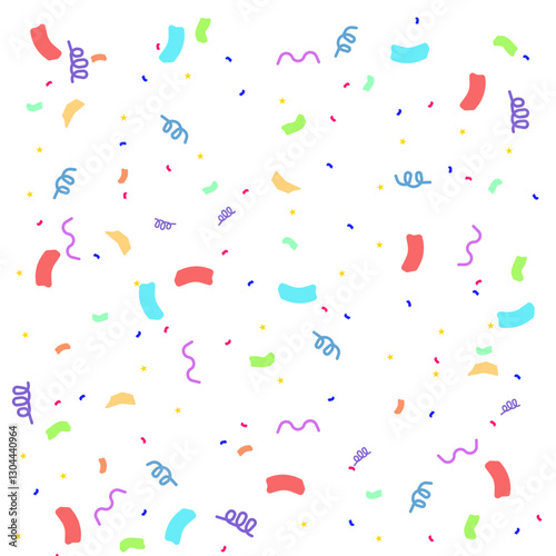colorful confetti