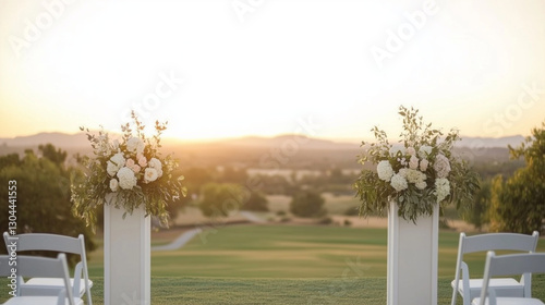 Wedding Ceremony: An outdoo...