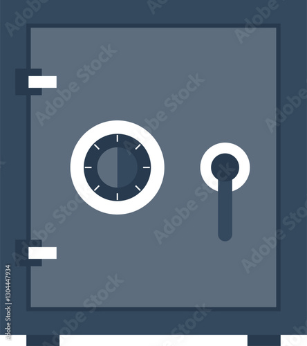 deposit protection flat web icon concept