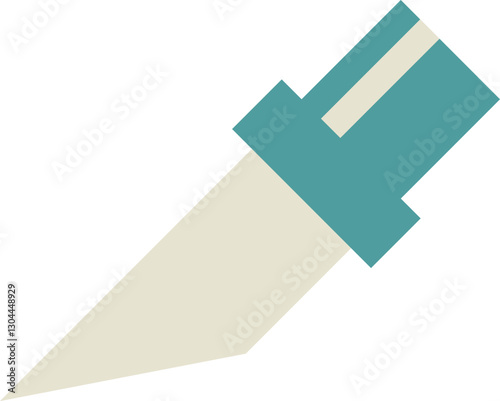 slice flat web icon concept