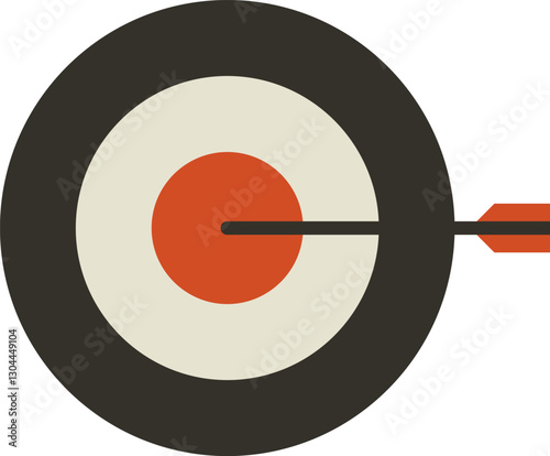 aspirations flat web icon concept