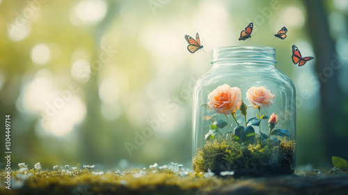 Dreamy Garden in a Jar: A w...