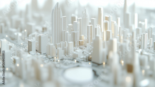 Urban Miniature: A detailed...