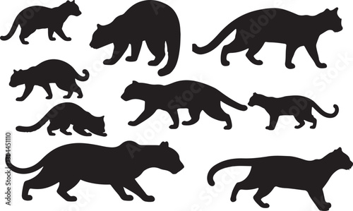 Margay Silhouettes