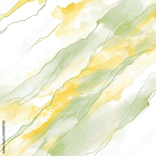 Watercolor Background Soft Yellow Tones Ideal for Branding and Design Projects